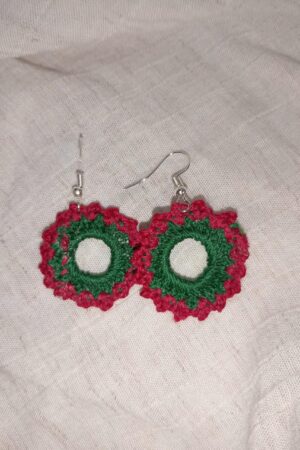 Crochet Donut Earrings