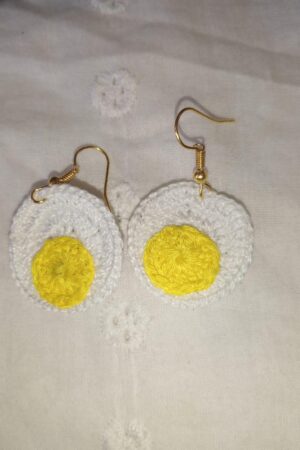 Sweet Sprinkle Crochet Earrings