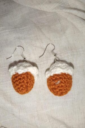 Candy Donut Crochet Earrings