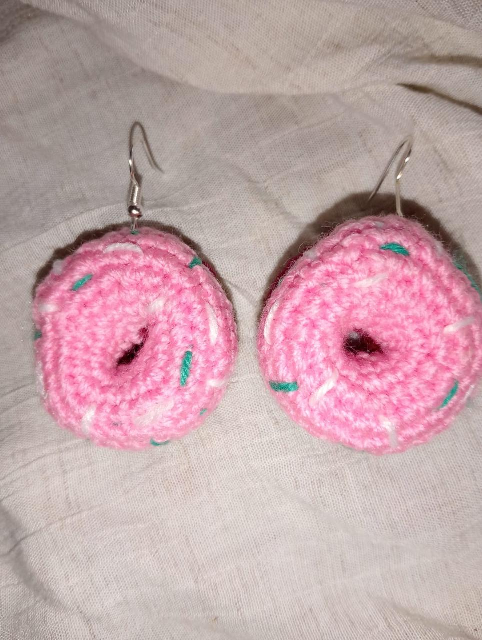 Sprinkle Delight Crochet Earrings