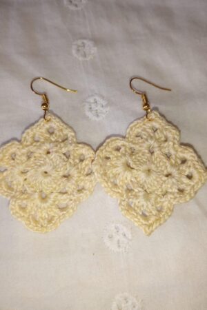 Sugar Ring Crochet Earrings