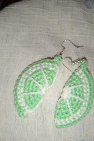 Honey Glaze Crochet Earrings